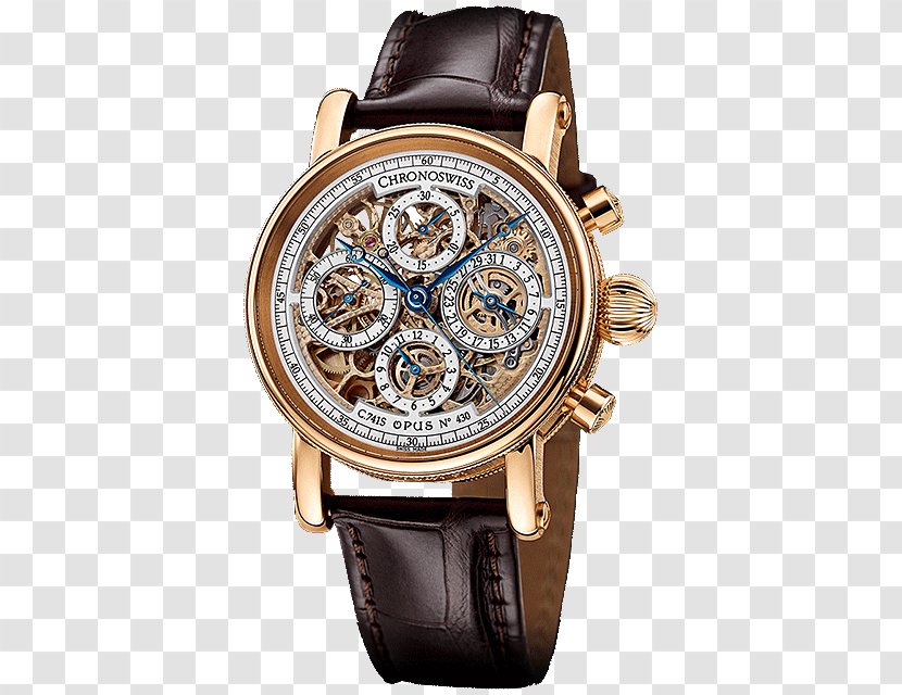 Watch Chronoswiss Tourbillon Cartier Clock - Accessory Transparent PNG
