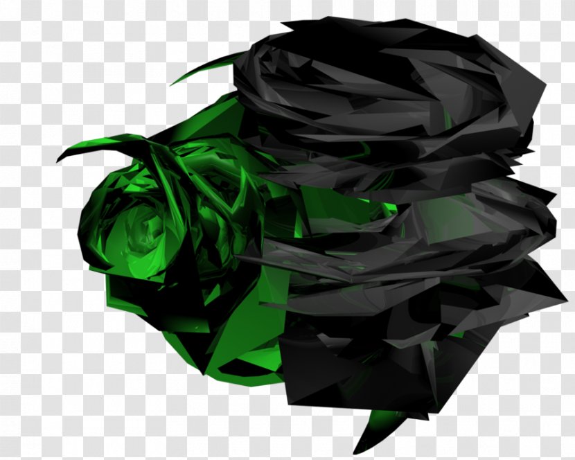 Rose Green Art - Digital Transparent PNG