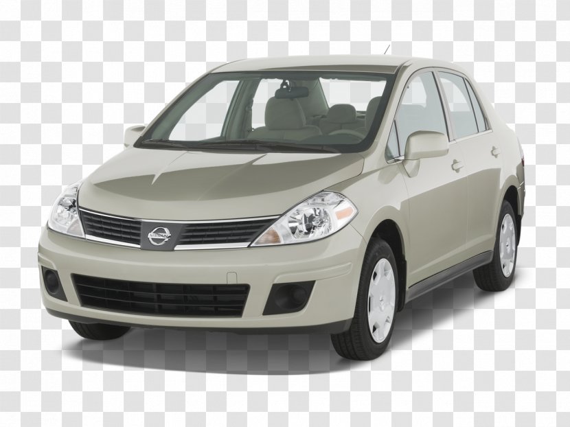 2008 Honda Civic 2007 Nissan Versa Car Tiida - Family Transparent PNG