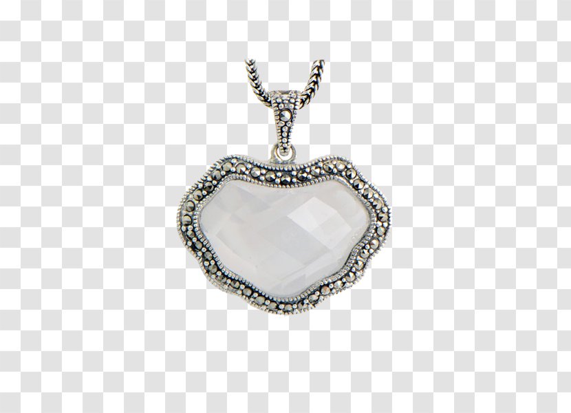 Locket Chain - Lock - Silver Edge Drops Safety Transparent PNG
