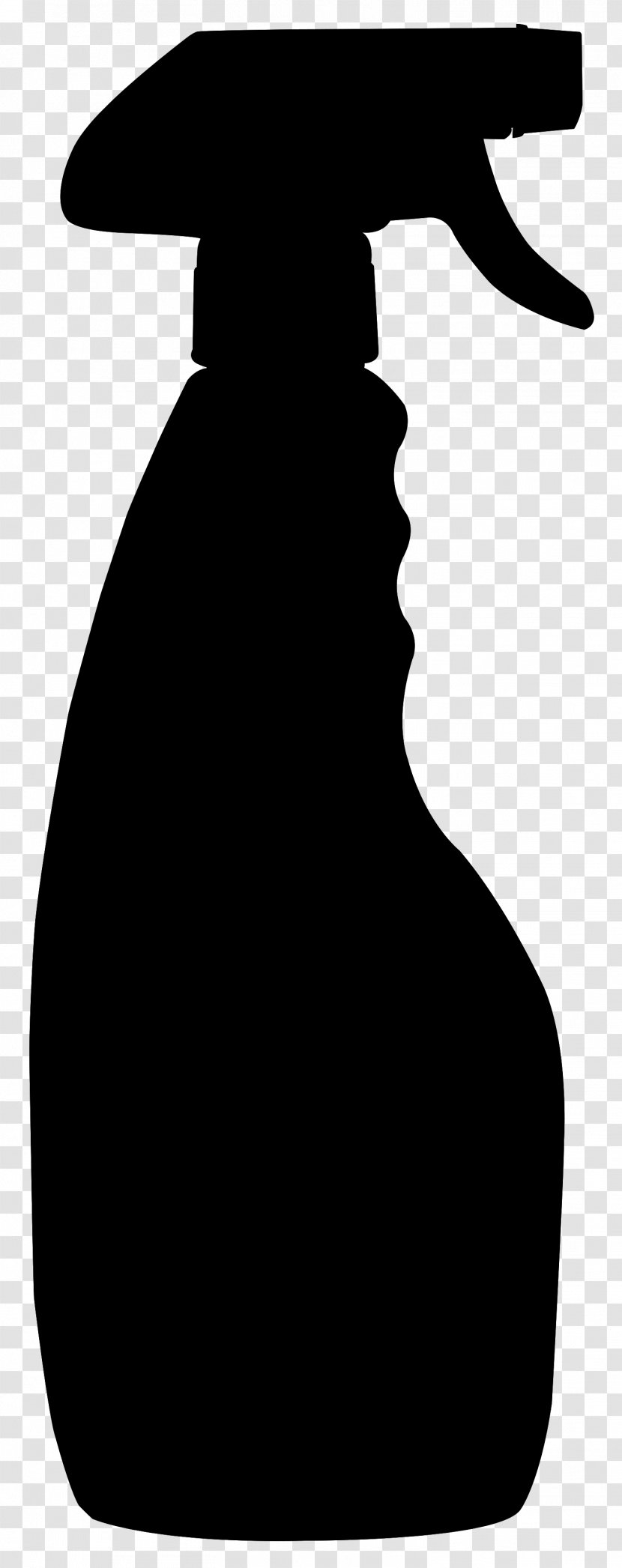 Clip Art Finger Silhouette Black M - Dress Transparent PNG