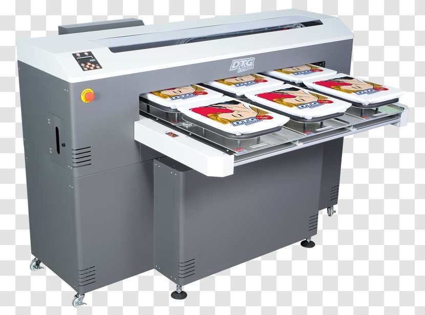 Direct To Garment Printing Dye-sublimation Printer Clothing - Digital Transparent PNG