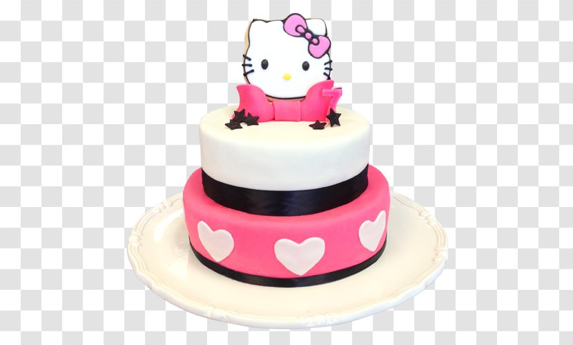 Birthday Cake Hello Kitty Cupcake Bakery Torte - Biscuits - 1st Transparent PNG