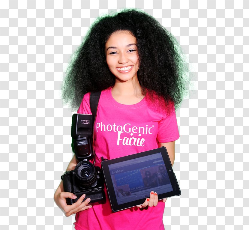 PhotoGenic Photo Booth Photographer - Magenta Transparent PNG