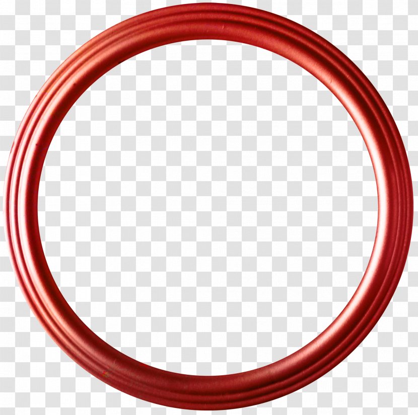 Circle Red Disk Shape Transparent PNG