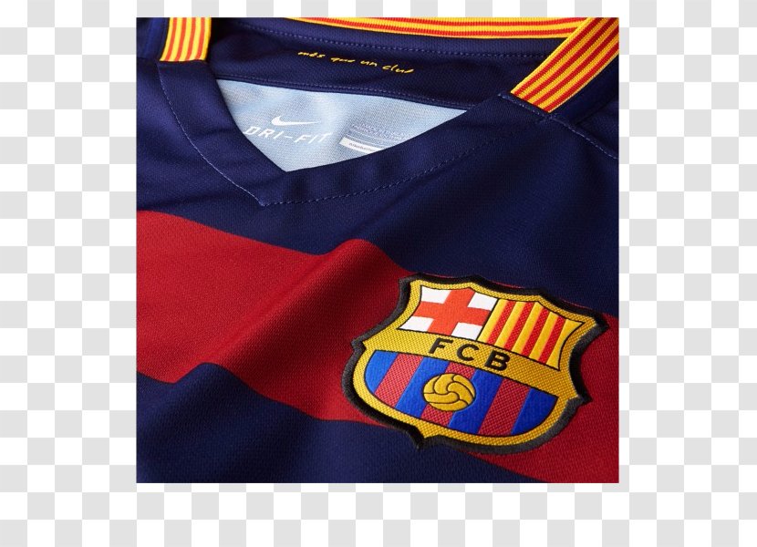 Jersey 2015–16 FC Barcelona Season Nike Football - Outerwear - Fc Transparent PNG
