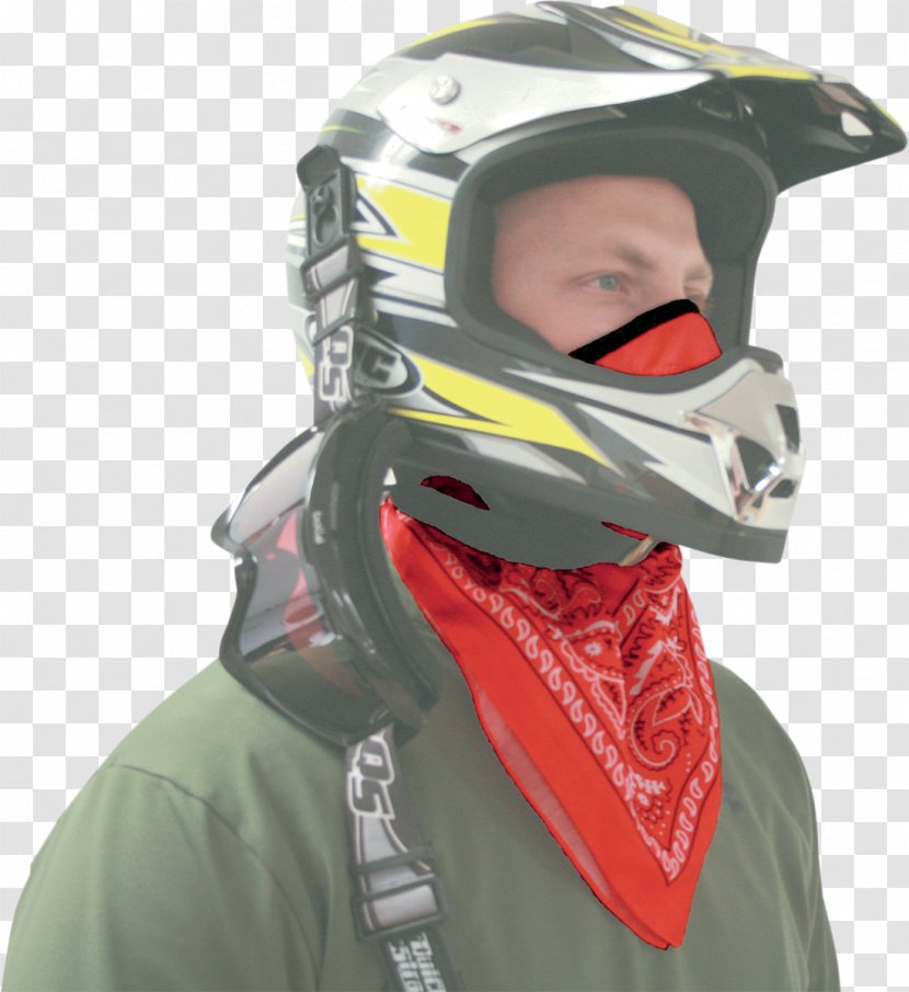 Kerchief Bicycle Helmets Dust Mask Clothing - Helmet Transparent PNG