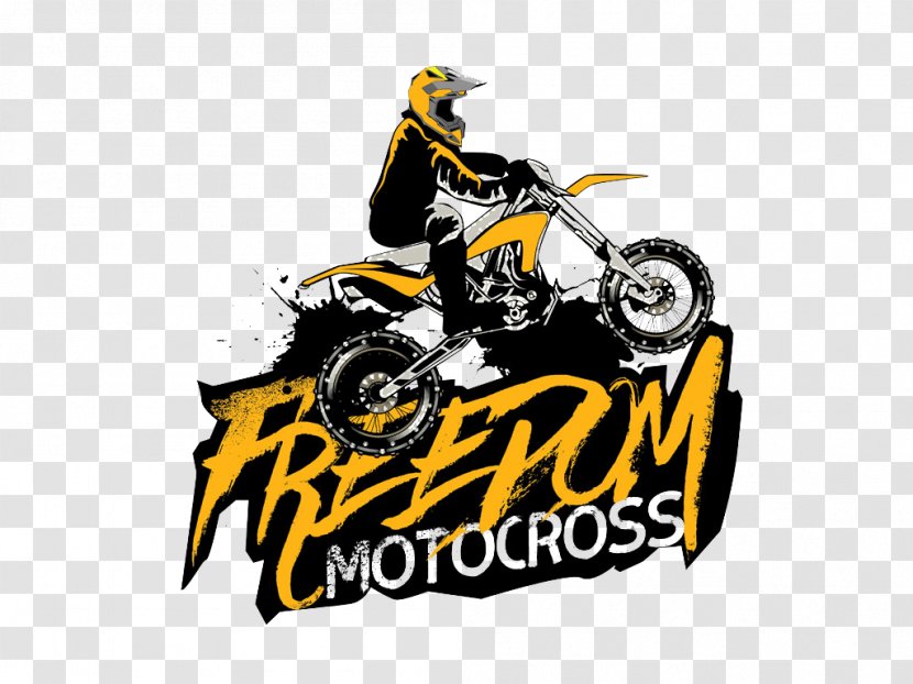 Logo Motocross Motorcycle - Motor Vehicle - Design Image Transparent PNG