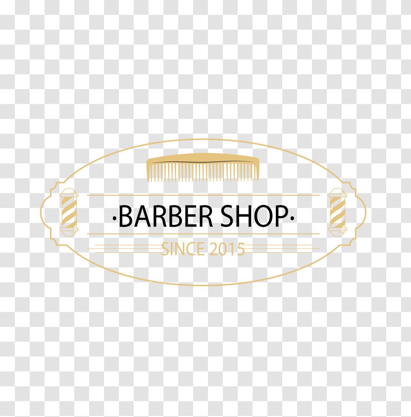 Brand Logo Font - Beige - Vector Haircut Transparent PNG