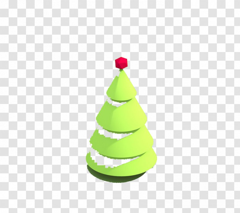 Christmas Tree Ornament - Green Transparent PNG