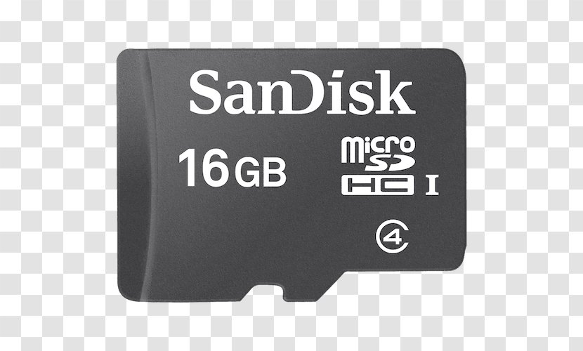 MicroSD Secure Digital Flash Memory Cards SanDisk Card - Kingston Microsdhc 16 Gb - Computer Transparent PNG
