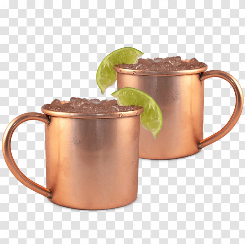 Moscow Mule Coffee Cup Copper Mug Hot Chocolate - Drinkware Transparent PNG