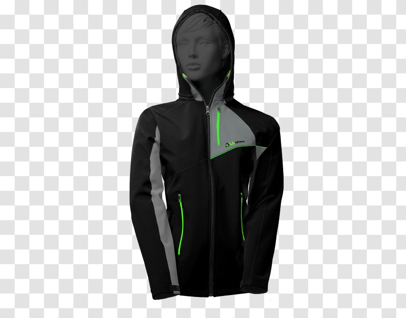 Hoodie Black M - Outerwear - Siva Transparent PNG