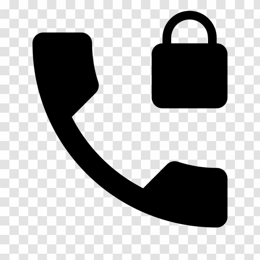 Telephone Call - Black And White - Symbol Transparent PNG
