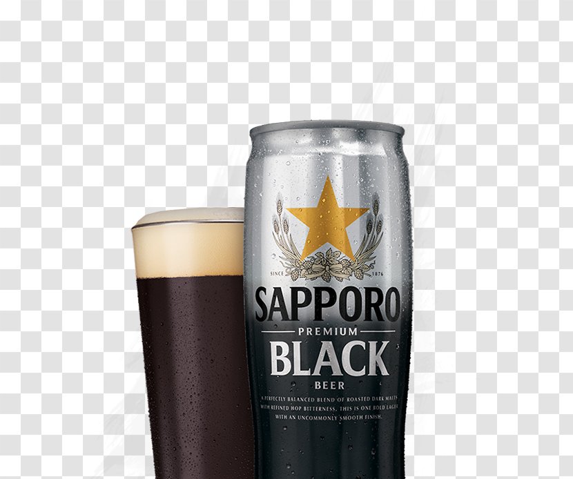 Lager Beer Sapporo Brewery Schwarzbier Cider - Alcohol By Volume Transparent PNG