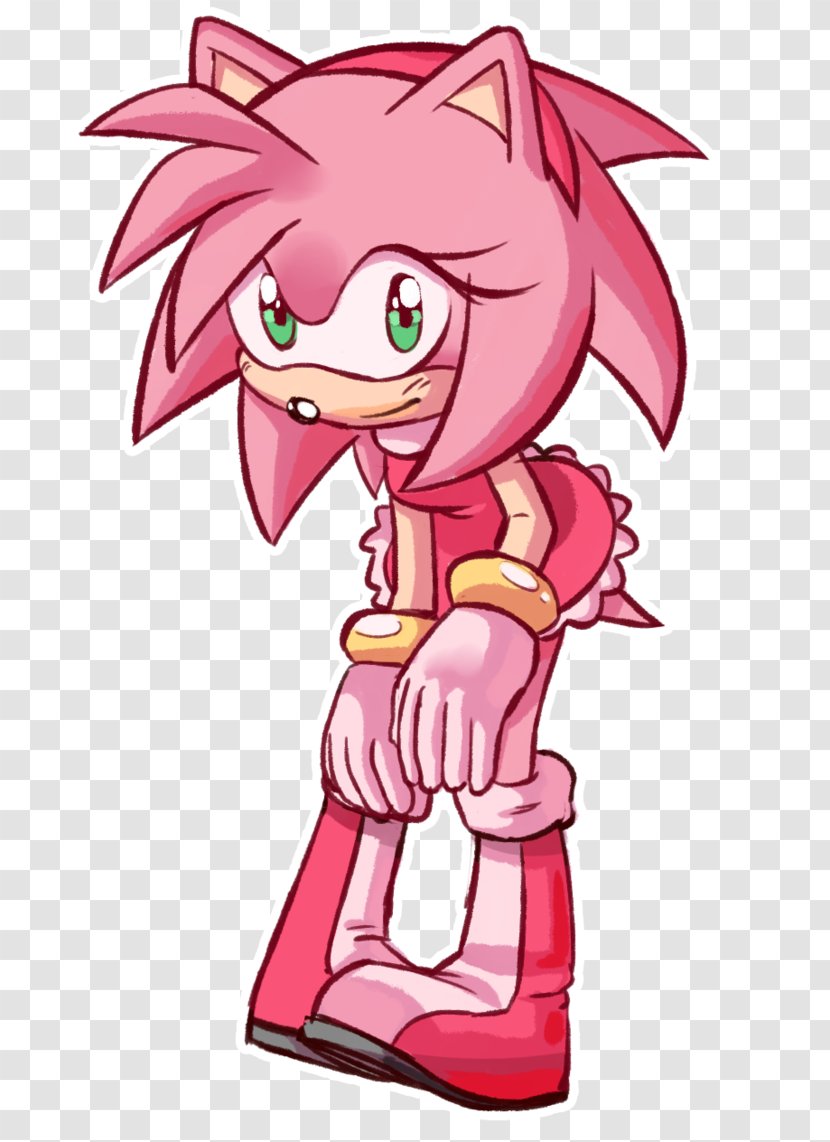 Amy Rose Sonic The Hedgehog Metal Princess Sally Acorn - Heart Transparent PNG