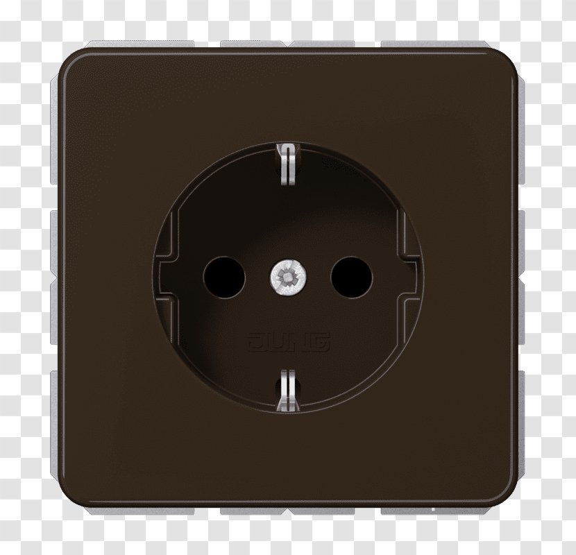 AC Power Plugs And Sockets Albrecht Jung GmbH & Co. KG Schuko Socket Outlet CD 1520 Gira - Electrical Switches - Ls 990 Steckdose Transparent PNG