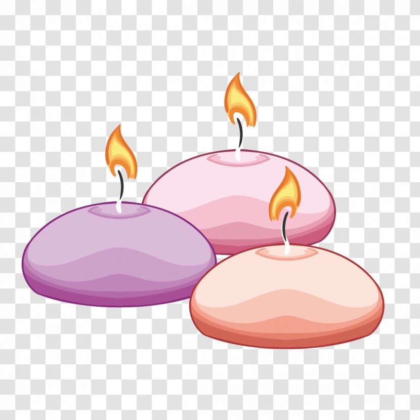 Candle Light Clip Art - Magenta - Vector Candles Round Transparent PNG