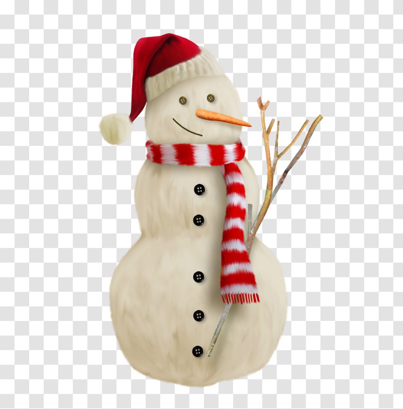 Snowman Christmas Card Hat - Bonnet Transparent PNG