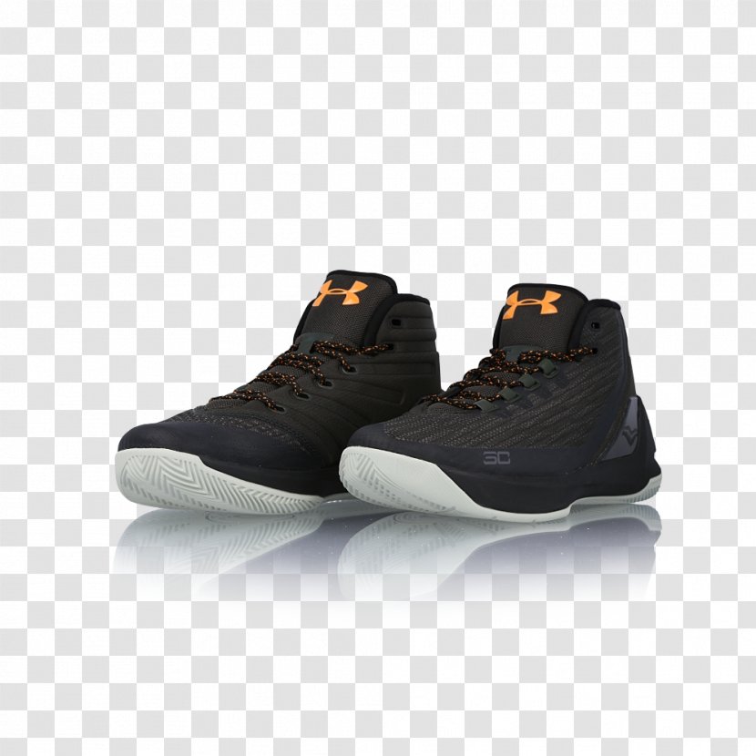 Skate Shoe Sneakers Footwear Under Armour - Black - Curry Transparent PNG