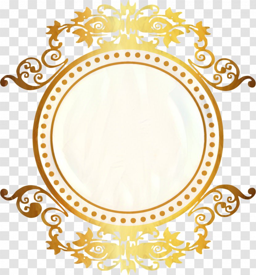 Gold Ornament - Monogram - Visual Arts Transparent PNG