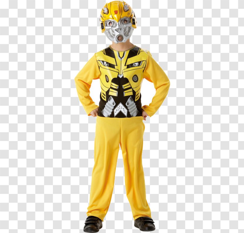 Bumblebee Costume Mask Handbag Transformers - Yellow Transparent PNG