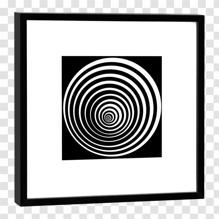 Spiral Circle Picture Frames Pattern Transparent PNG
