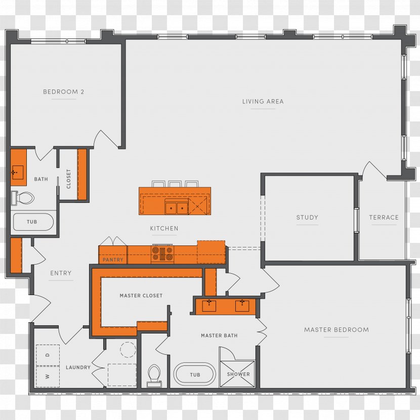 Floor Plan Brand Angle - Elevation - Design Transparent PNG