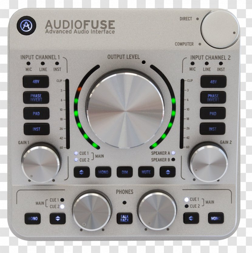 Arturia AudioFuse Microphone Sound Cards & Audio Adapters - Flower Transparent PNG