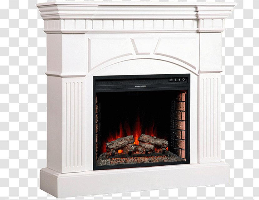 Electric Fireplace White Hearth Portal - Underfloor Heating Transparent PNG