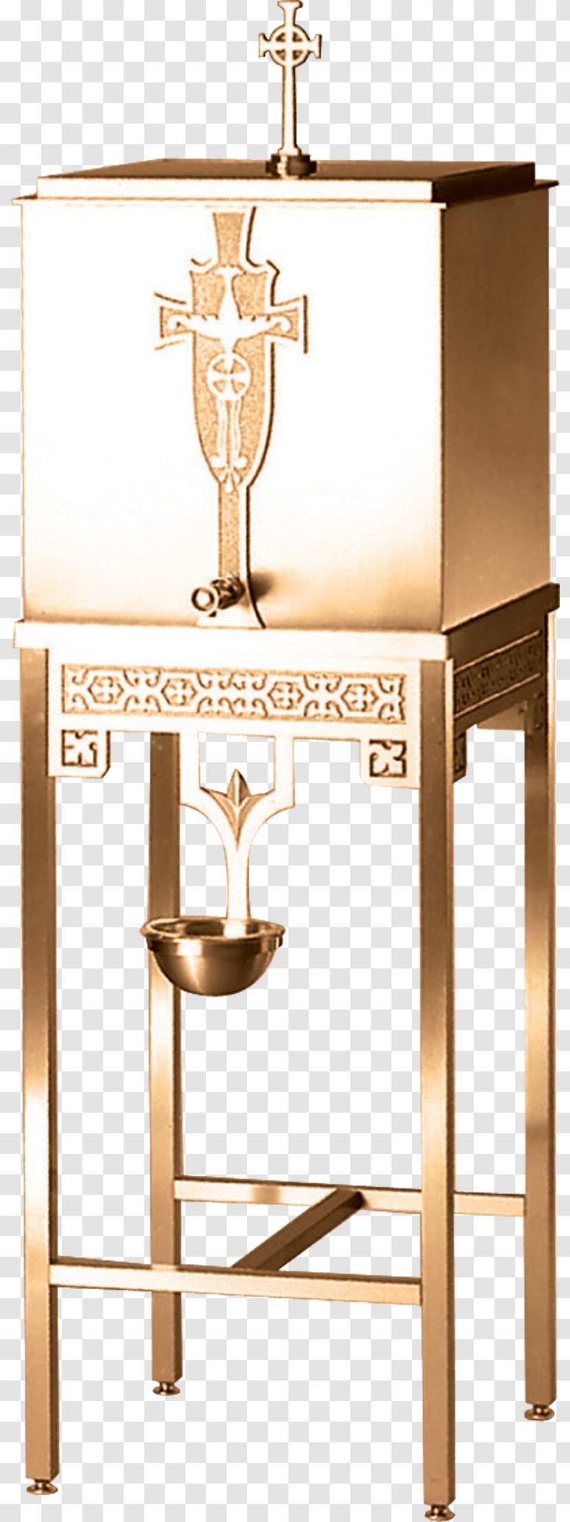 Holy Water Font Apostolic Constitutions Altar Baptismal - Religious Supplies Transparent PNG