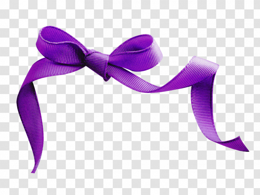 Violet Purple Ribbon Lilac Pink Transparent PNG