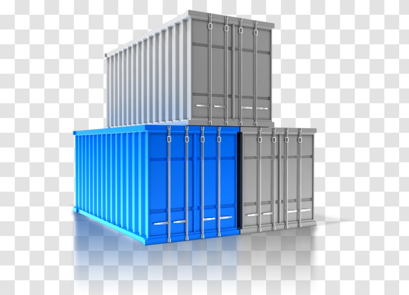 Shipping Containers Intermodal Container Freight Transport Ship Cargo - Warehouse Transparent PNG