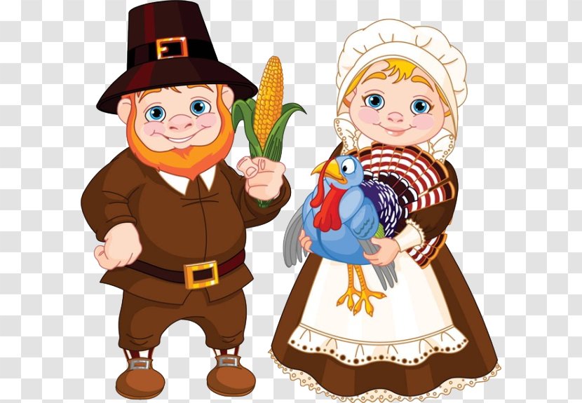 Pilgrim Royalty-free Clip Art - Free To Pull The Couple Transparent PNG