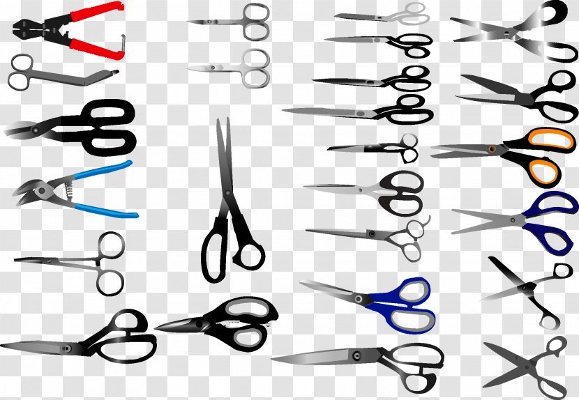 Scissors Icon - Haircutting Shears Transparent PNG