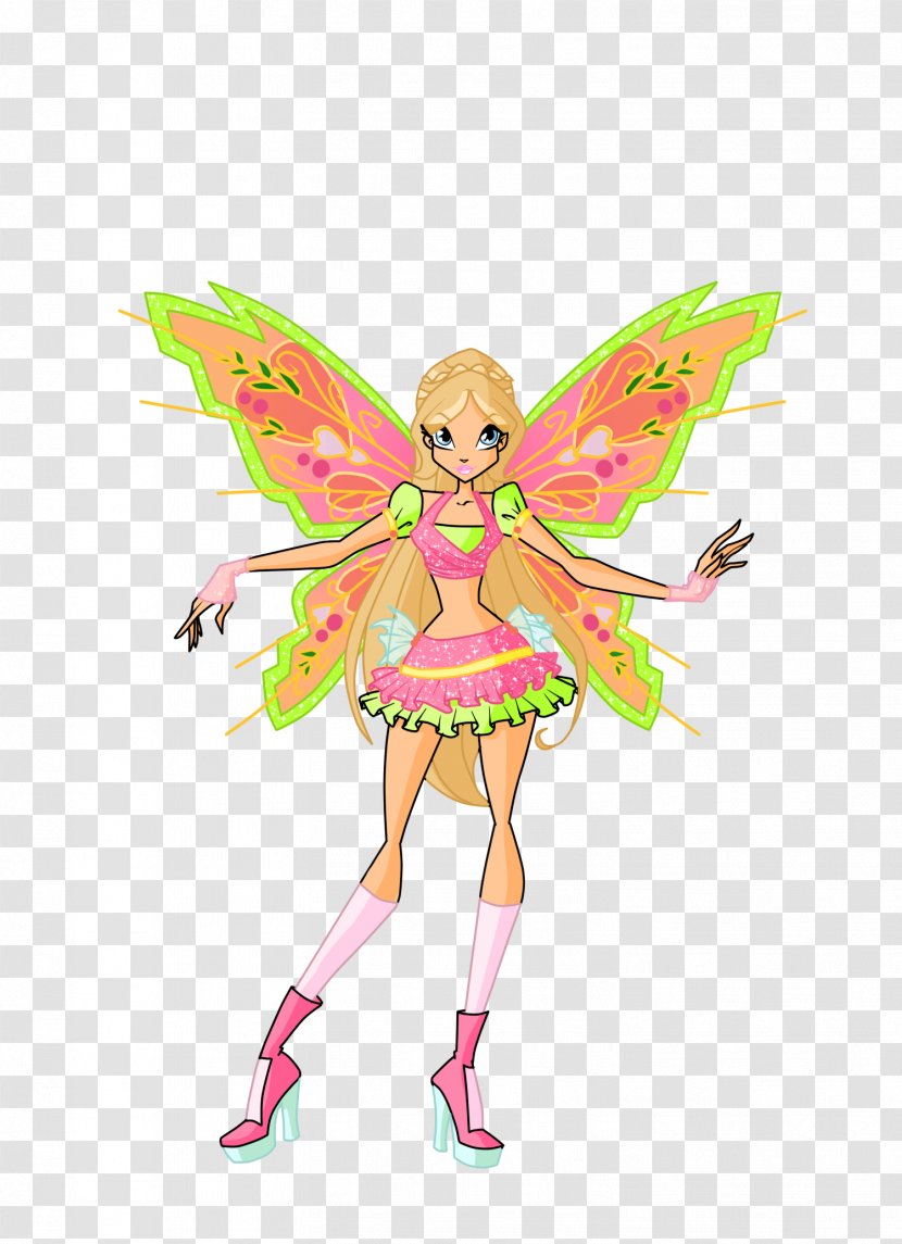 Bloom Fairy Flora Believix DeviantArt - Doll Transparent PNG