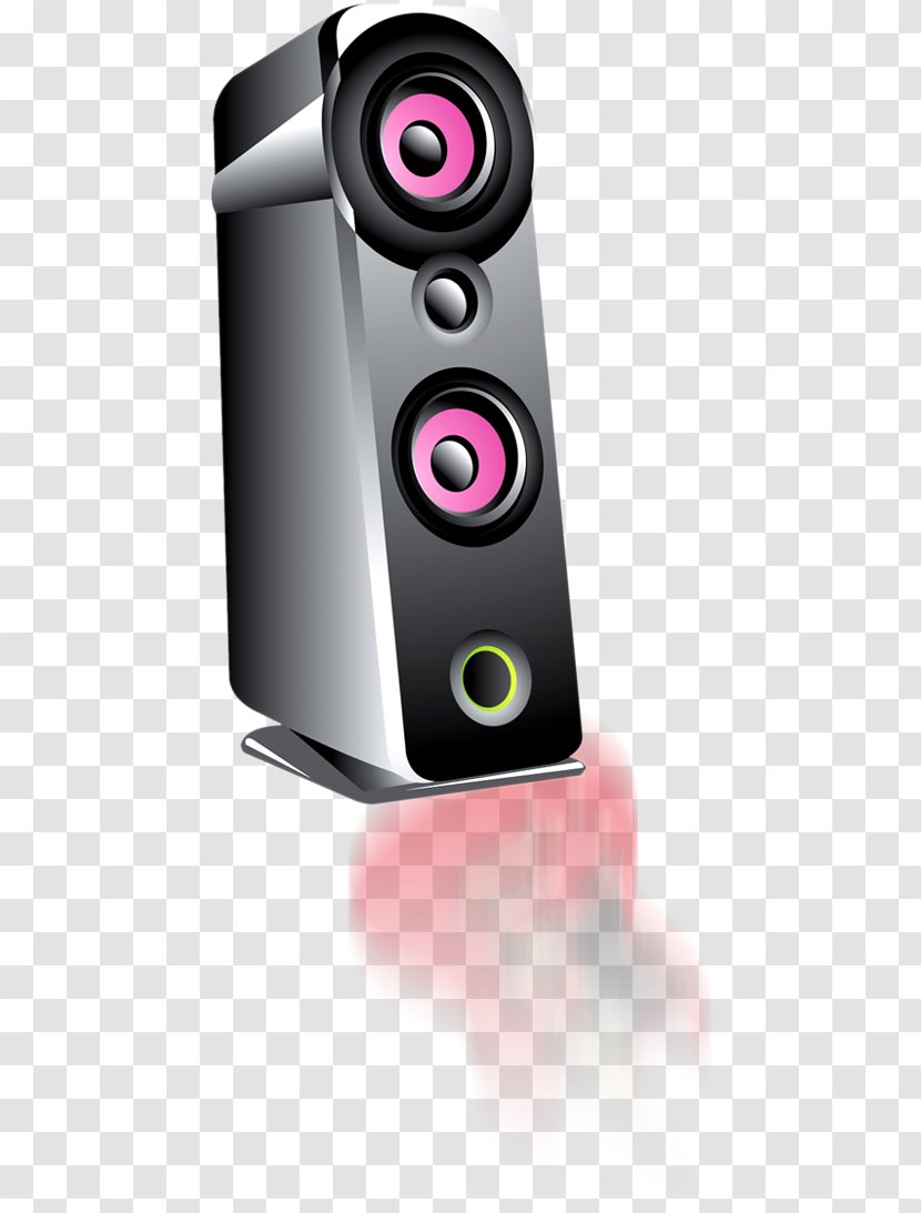 Loudspeaker Audio Electronics - Heart - Speakers Transparent PNG