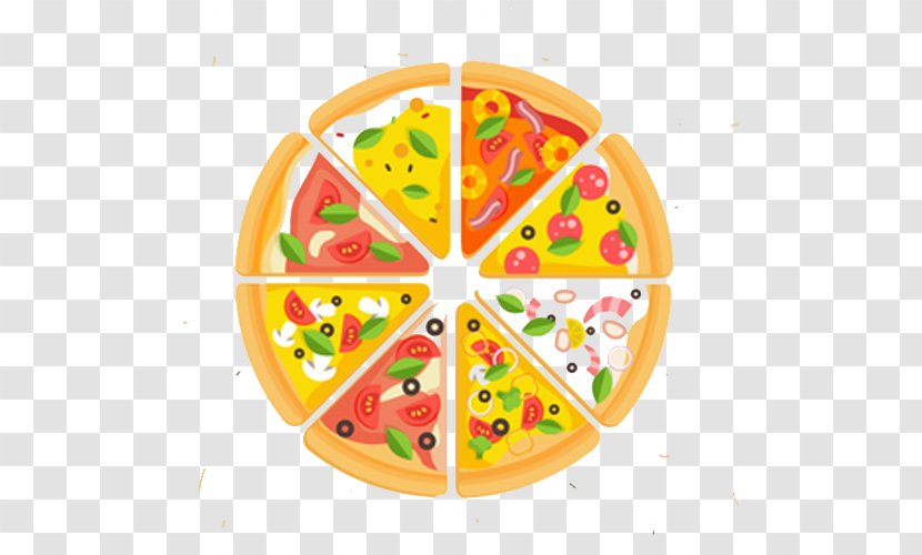 Neapolitan Pizza Fast Food Hawaiian Cuisine - Fruit - Is Cut Apart Transparent PNG