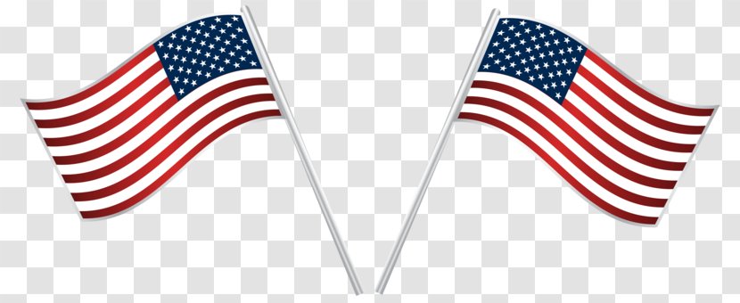 United States Of America Flag The Clip Art - Map Transparent PNG