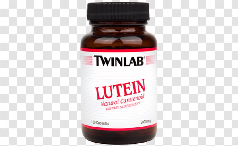 Dietary Supplement Twinlab Lutein Capsule Vitamin - Swanson Health Products Transparent PNG