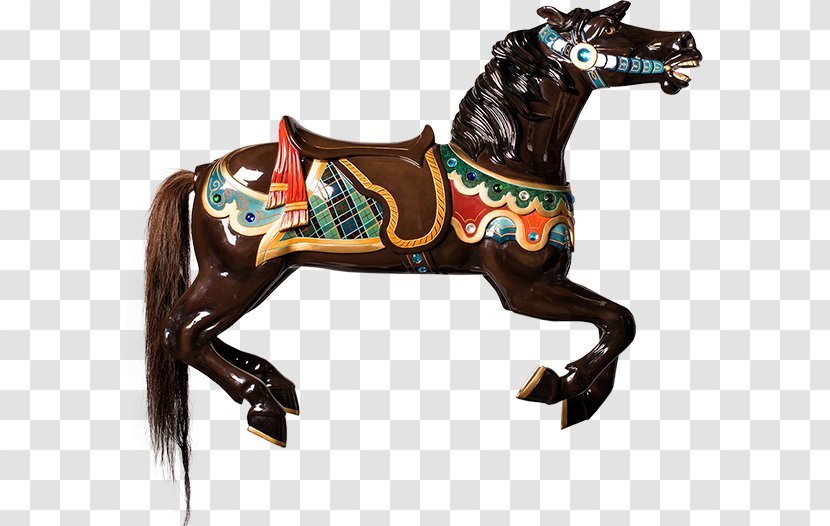 Mustang Halter Stallion Gesa Carousel Of Dreams - Horse Transparent PNG