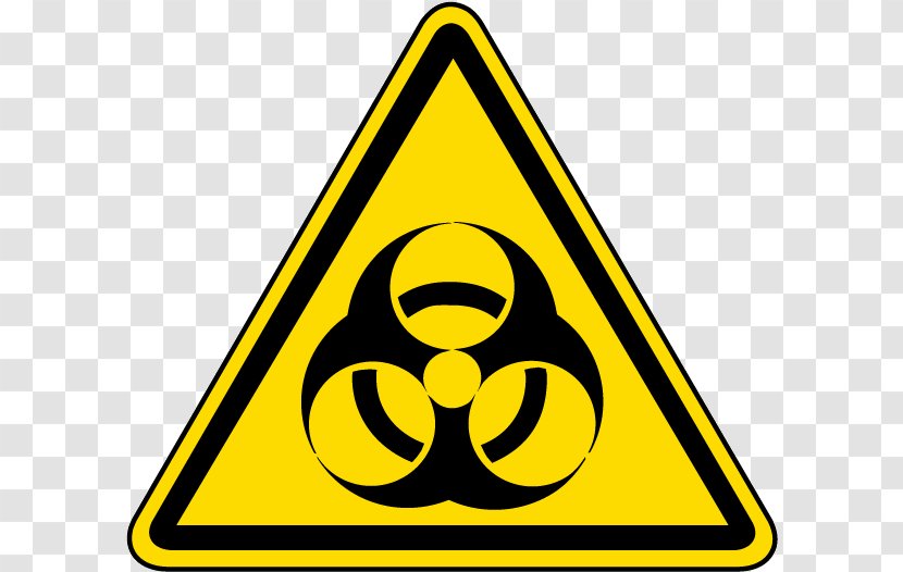 Biological Hazard Symbol Sign Biosafety Level - Safety Warning Signs Transparent PNG