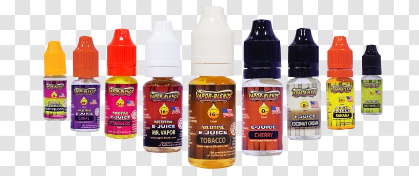 Electronic Cigarette Aerosol And Liquid Bottle Industry - Vapor Transparent PNG