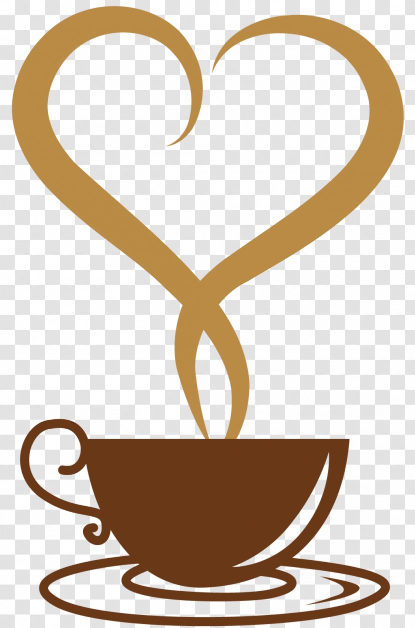 Coffee Cup Cafe Clip Art - Heart - Mothers Day Transparent PNG