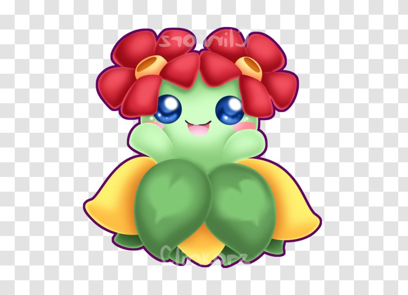 Bellossom Pokémon Sunflora Pokédex DeviantArt - Skiploom - Pokemon Transparent PNG