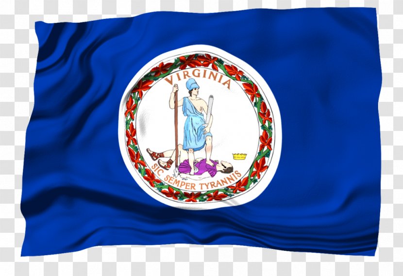 West Virginia Flag And Seal Of Page State - Sic Semper Tyrannis Transparent PNG