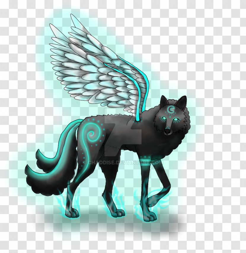 Cat Dog Canidae Tail - Turquoise Transparent PNG