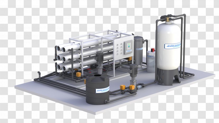 Water Treatment Reverse Osmosis Plant Sewage - Hardware - Power Plants Transparent PNG