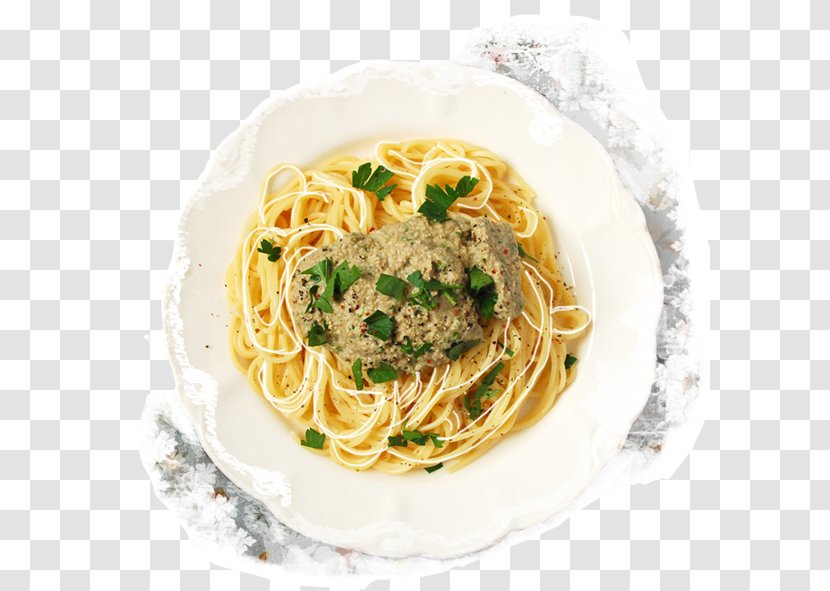 Spaghetti Aglio E Olio Alle Vongole Alla Puttanesca Carbonara Clam Sauce - Wine Transparent PNG