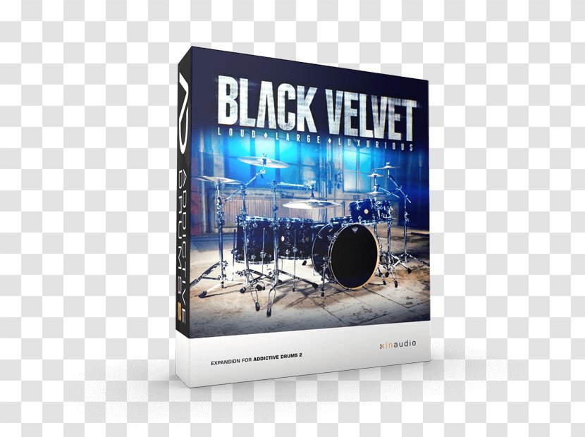 Drums Black Velvet Software Synthesizer EZdrummer Musical Instruments - Tree - Box Transparent PNG